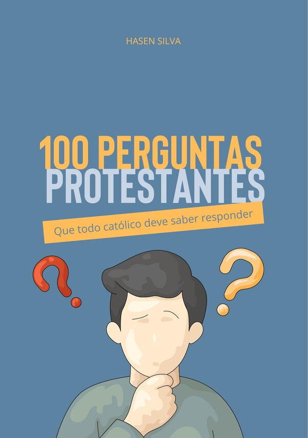 Capa do livro 100 Perguntas Protestantes, de Hasen Silva