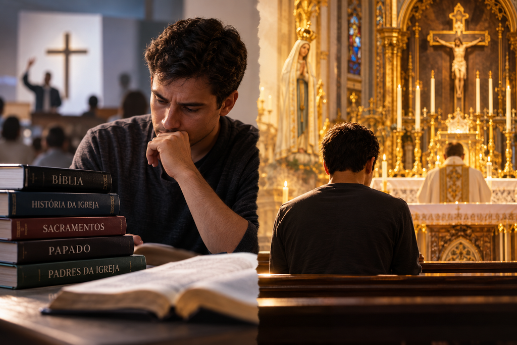 protestantes se tornando católicos