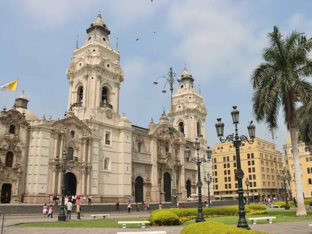 Catedral de Lima, no Peru, uma das etapas da viagem do Papa Leão XIV à América do Sul