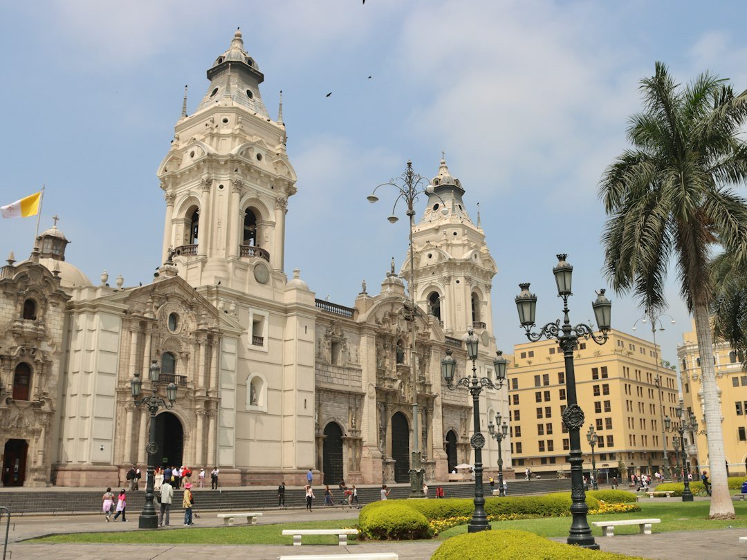 Catedral de Lima, no Peru, uma das etapas da viagem do Papa Leão XIV à América do Sul